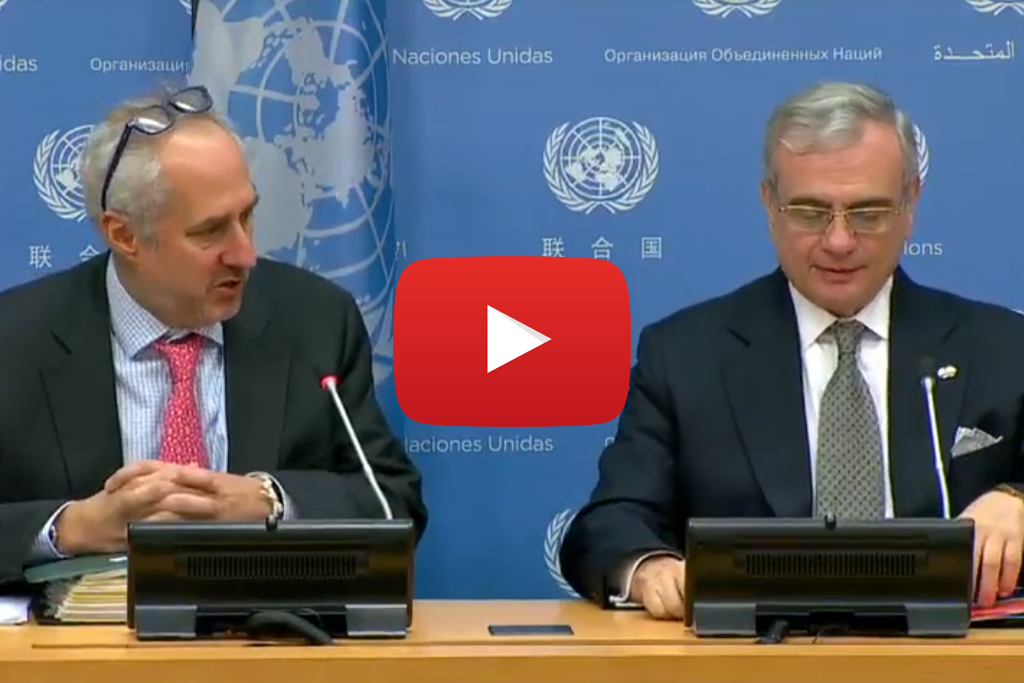 UN Press Conference – 26 Nov 2018: Mr. Jorge Chediek (UNOSSC) talks about the Global South-South Development Expo 2018
