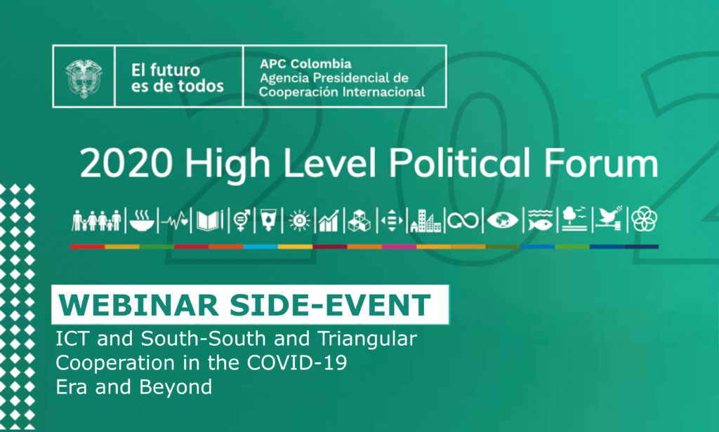 Webinar: ICT & South-South and Triangular Cooperation in the COVID-19 Era and Beyond