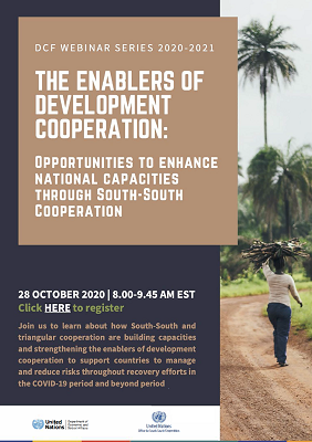 Enablers of Development Cooperation – Opportunities to Enhance National Capacities through South-South Cooperation