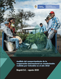 Análisis del comportamiento de la cooperación internacional no reembolsable recibida por Colombia en el año 2019