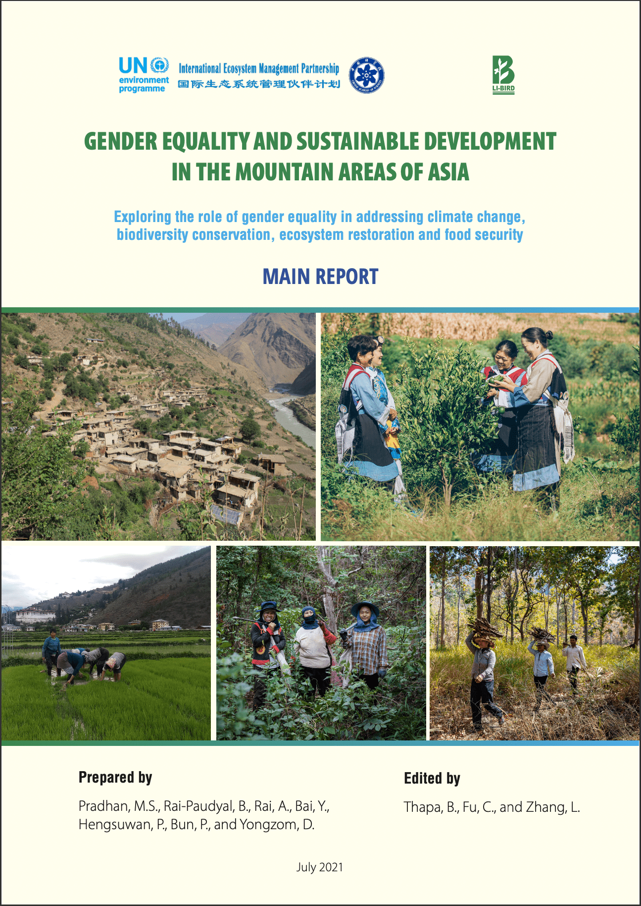 Gender Equality and Sustainable Development in the Mountain Areas of Asia (UNEP-IEMP)