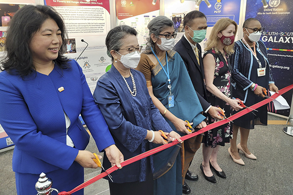 IBSA Promotes Impactful South-South Action at the GSSD Expo 2022