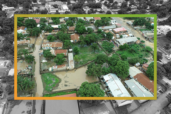 Early warning system and Flying Labs help the Gambia to mitigate the impacts of flash floods