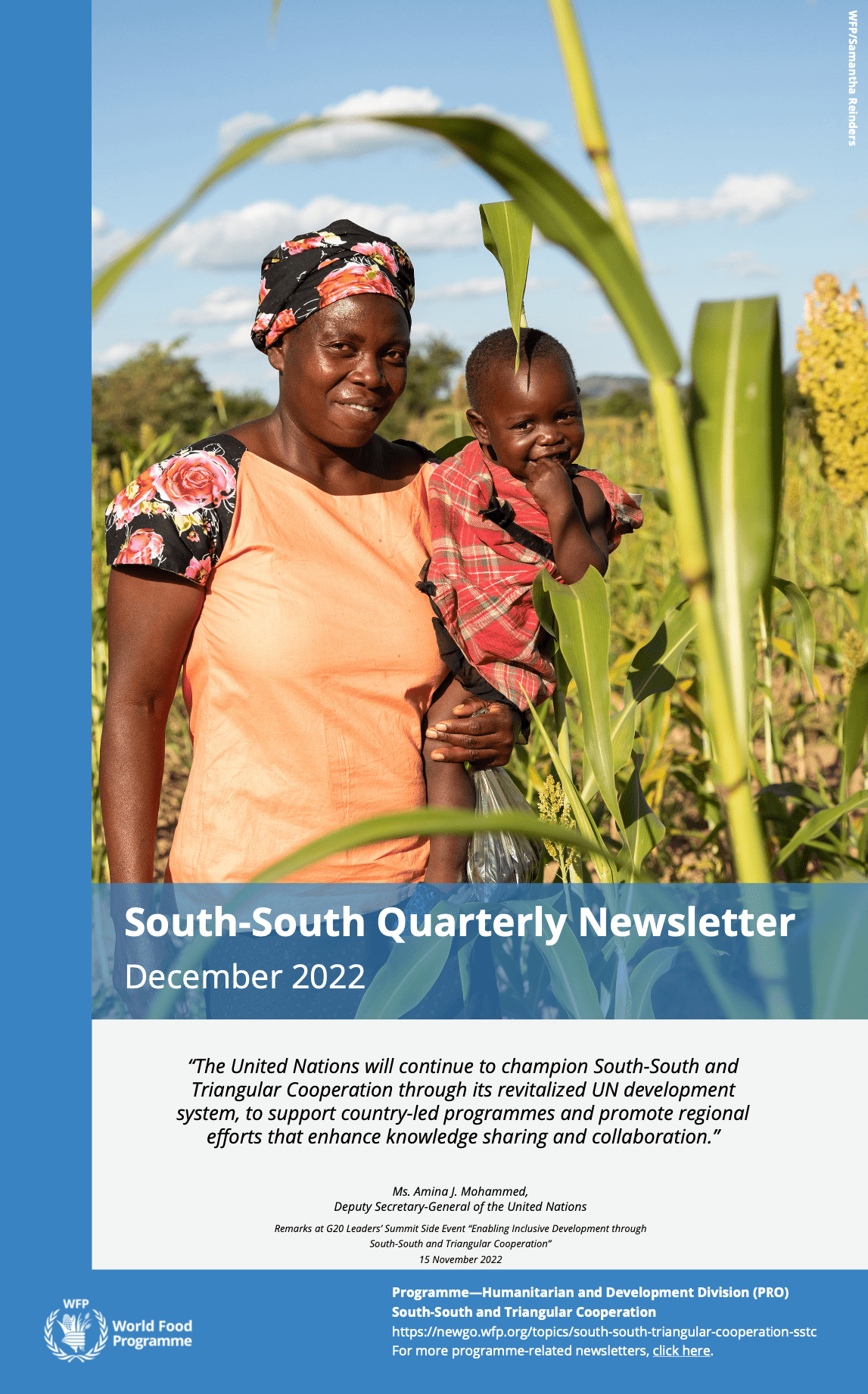 WFP South-South Quarterly – December 2022