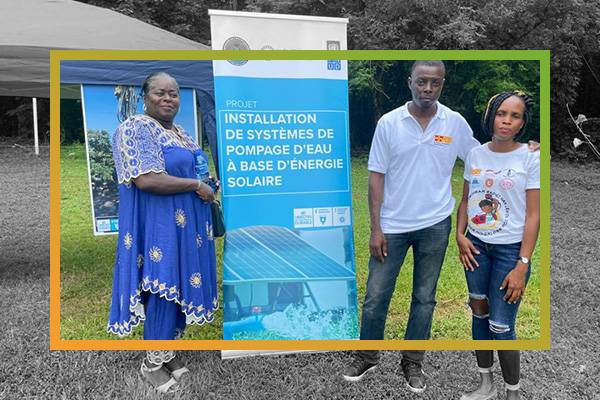 Rural communities in Haiti gain access to water through solar water pumps