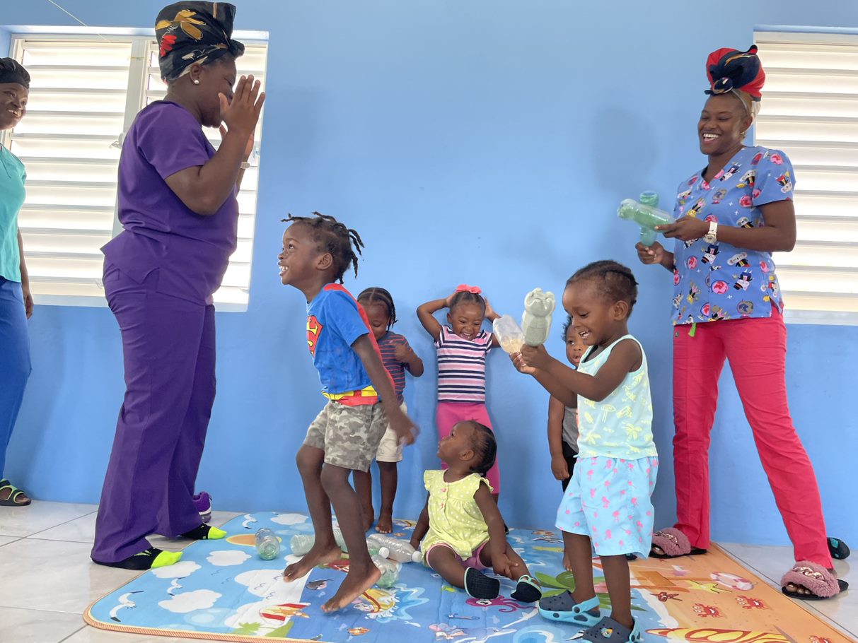 Playtime at Mount Horne Children Development Centre