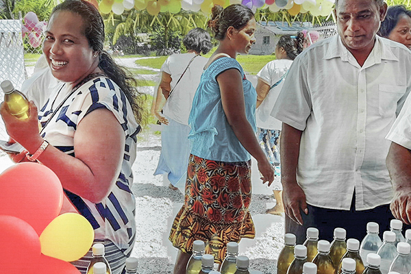 India-UN Fund: Improving Income and Livelihood of Coconut Oil Production Communities in Kiribati