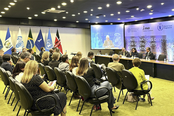 Rome-based Agencies (RBAs) celebrate UN Day for South-South Cooperation in Brazil