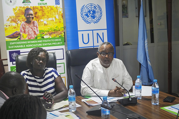 IBSA Fund Supports South Sudanese Farmers