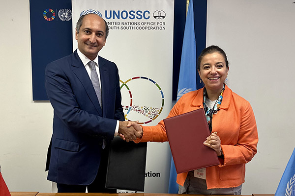 Morocco Agency For International Cooperation and UNOSSC Agree to Strengthen Partnership for South-South and Triangular Cooperation