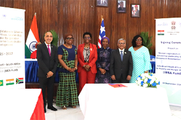 IBSA FUND: Liberia’s Women Legislators Advance Gender-Responsive Governance